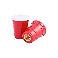 Algopix Similar Product 7 - Tire Valve Stem Caps  Tire Caps Red 
