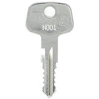 Algopix Similar Product 10 - Thule N147 Replacement Key N147