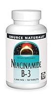 Algopix Similar Product 4 - Source Naturals Niacinamide B3 1500