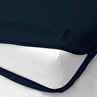 Algopix Similar Product 5 - KLOTHY 1 Piece Zipper Fitted Sheet Only