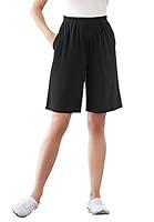 Algopix Similar Product 9 - Woman Within Plus Size 7-Day Knit Short