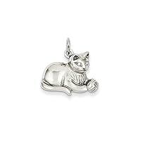 Algopix Similar Product 6 - 14k White Gold Diamondcut Satin