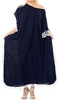 Algopix Similar Product 17 - LA LEELA Womens Beach Caftan Dress