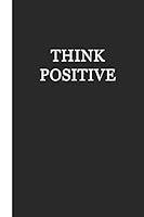 Algopix Similar Product 10 - Journal Think Positive Black and