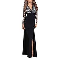 Algopix Similar Product 4 - Women Long Dress Lace Evening Party