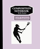 Algopix Similar Product 17 - Composition Notebook Girls Lacrosse