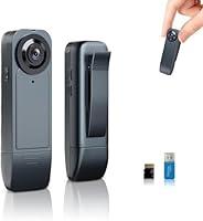 Algopix Similar Product 8 - Upgrade Mini Body Camera 1080P 64GB