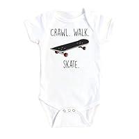 Algopix Similar Product 14 - NOFO VIBES Skateboarding Crawl  Baby