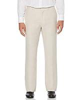 Algopix Similar Product 4 - Cubavera mens Flat Front Linen Blend