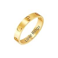 Algopix Similar Product 9 - Love Rings with Screw Design for Women