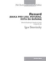 Algopix Similar Product 6 - Renard: Vocal Score - Revised Edition