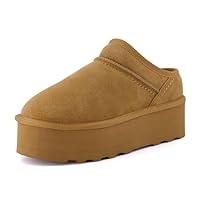 Algopix Similar Product 6 - CUSHIONAIRE Womens Huggy Genuine Suede