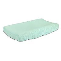 Algopix Similar Product 18 - White Baby Changing Pad Cover with Gold