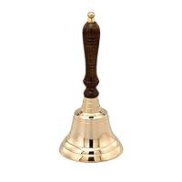 Algopix Similar Product 20 - Benzara Handcrafted Brass Hand Bell