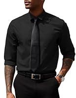 Algopix Similar Product 8 - COOFANDY Men Long Sleeve Dress Shirt