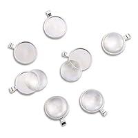 Algopix Similar Product 15 - Oopsu 40 Pieces Transparent Glass