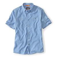 Algopix Similar Product 6 - Orvis Mens Tech Chambray ShortSleeved