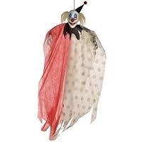 Algopix Similar Product 17 - Spooky Multicolor Hanging Clown