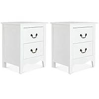 Algopix Similar Product 6 - Giantex Nightstand Bedside Table