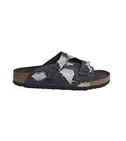 Algopix Similar Product 2 - Birkenstock Zrich TEX Denim Black