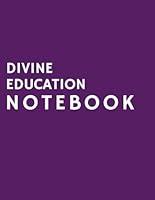 Algopix Similar Product 1 - Divine Education Notebook Purple with