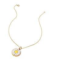 Algopix Similar Product 10 - 2021 Rhinestones Sunflower Necklace for