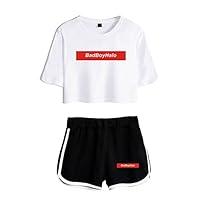 Algopix Similar Product 3 - JHDESSLY BadBoyHalo Crop Top Women