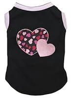 Algopix Similar Product 20 - Petitebella Pink Twin Hearts Puppy Dog