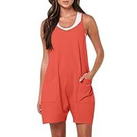 Algopix Similar Product 4 - ZEFOTIM Sleeveles Jumpsuit for Women