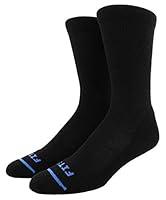 Algopix Similar Product 15 - Fits Sock Co Light Hiker Crew-Black-XL