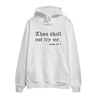 Algopix Similar Product 6 - Thou Shall Not Try Me Printed Hoodies