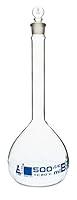 Algopix Similar Product 20 - Volumetric Flask 500ml  Class B ASTM