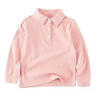 Algopix Similar Product 17 - Boys School Long Sleeve Shirt Button