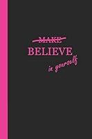 Algopix Similar Product 14 - Journal Believe in Yourself Black and