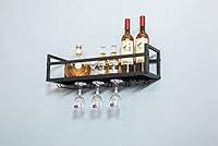 Algopix Similar Product 15 - Fhesap Wall Mounted Wine Rack Hanging