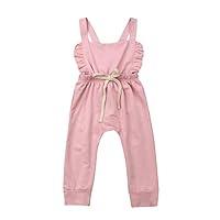Algopix Similar Product 11 - Toddler Baby Girls Overalls Elastic