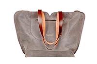 Algopix Similar Product 15 - Gray Handcrafted Leather HandbagGray