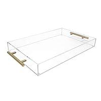 Algopix Similar Product 16 - Isaac Jacobs Clear Acrylic Serving Tray