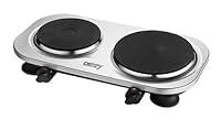 Algopix Similar Product 5 - CAMRY Cooker TwoBurner Black and