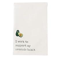 Algopix Similar Product 19 - Avocado Funny Icon Towel