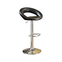 Algopix Similar Product 8 - Benjara Metal Base Bar Stool With Faux