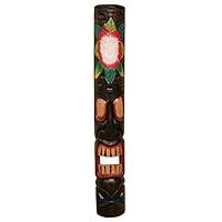Algopix Similar Product 17 - FOREVER BAMBOO Tiki Mask Hibiscus