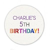 Algopix Similar Product 16 - Personalized Birthday Stickers with