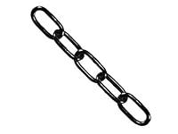 Algopix Similar Product 12 - Faithfull Black Japanned Chain 40mm X