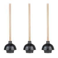Algopix Similar Product 19 - SteadMax Rubber Toilet Plunger Double