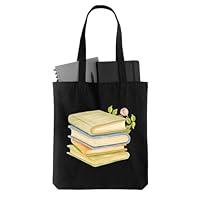 Algopix Similar Product 17 - Library Book Tote Bags Teacher Tote