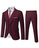 Algopix Similar Product 20 - MYS Mens Blazer Vest Pants Set One