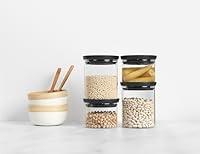 Algopix Similar Product 16 - Brabantia Stackable Glass Food Storage