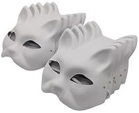 Algopix Similar Product 20 - AZSMFS 10pcs Cat Masks Therian Masks