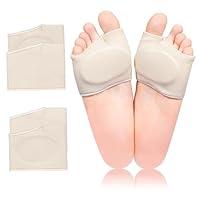 Algopix Similar Product 2 - 2 Pairs Metatarsal Pads with Gel Pad